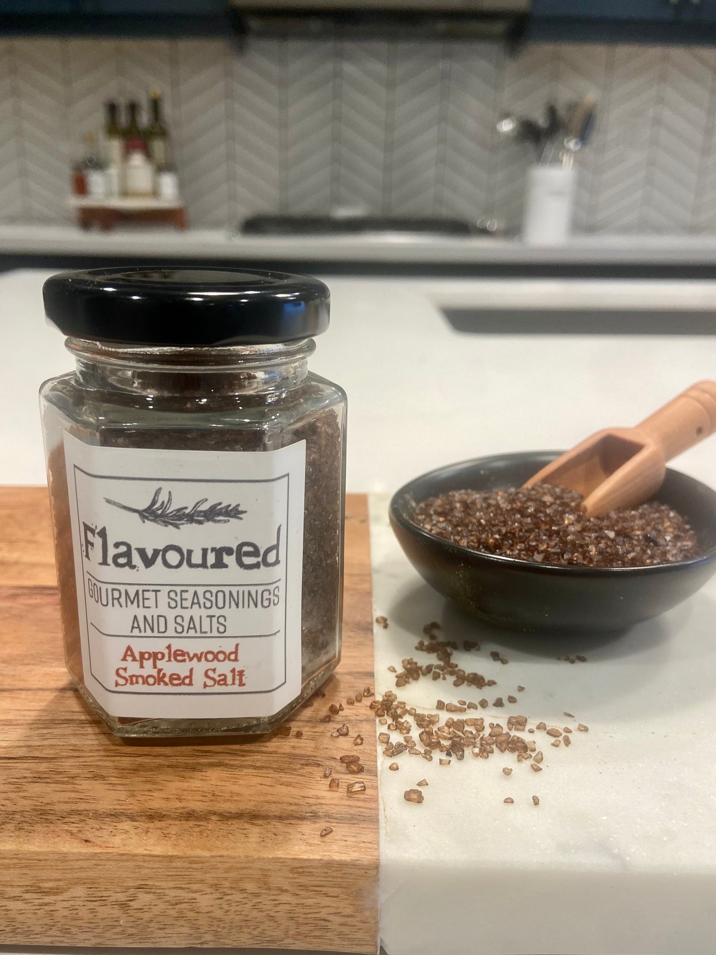 Applewood Smoked Salt.