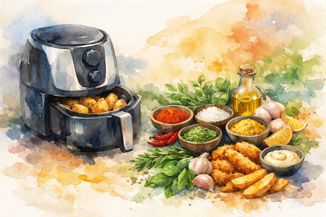 12 Best Seasonings for Air Fryer Favorites - Flavoured Gourmet Seasonings