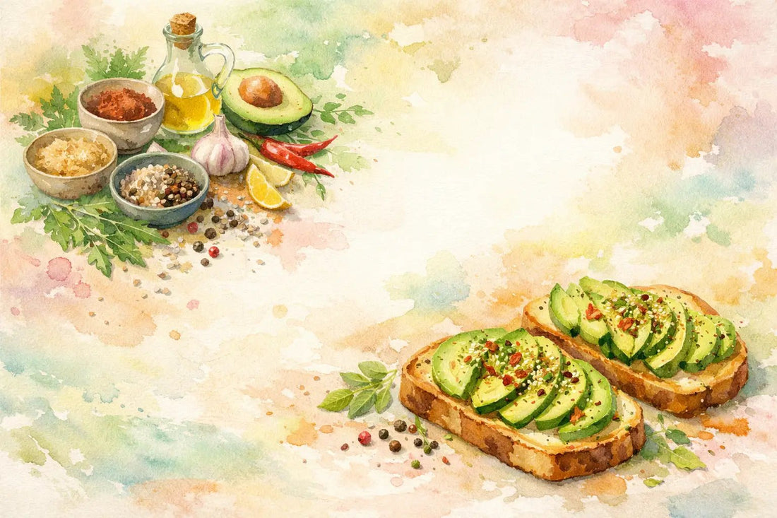 12 Seasonings for Avocado Toast That Taste Gourmet - Flavoured Gourmet Seasonings