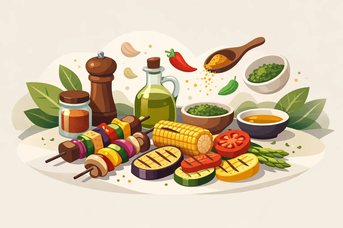 7 Best Seasonings for Grilled Vegetables - Flavoured Gourmet Seasonings