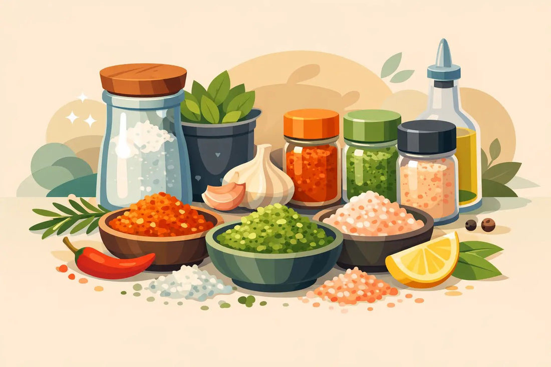 Flavored Seasoning Salts for Better Meals - Flavoured Gourmet Seasonings