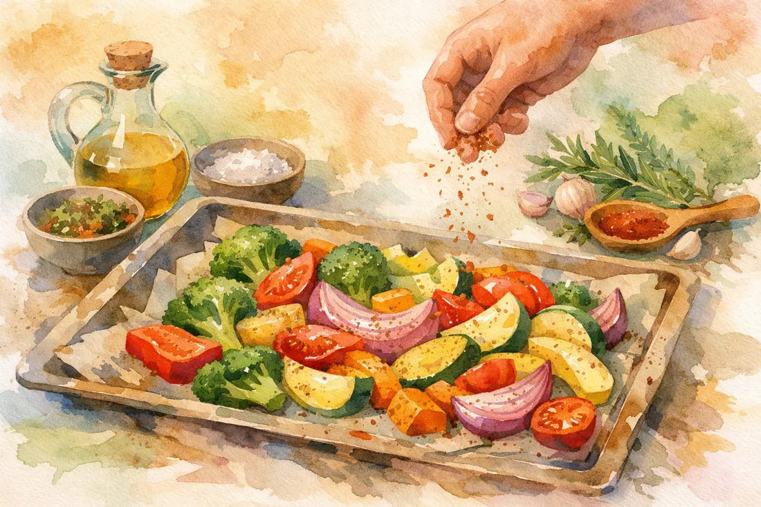 How to Season Vegetables for Roasting Well - Flavoured Gourmet Seasonings