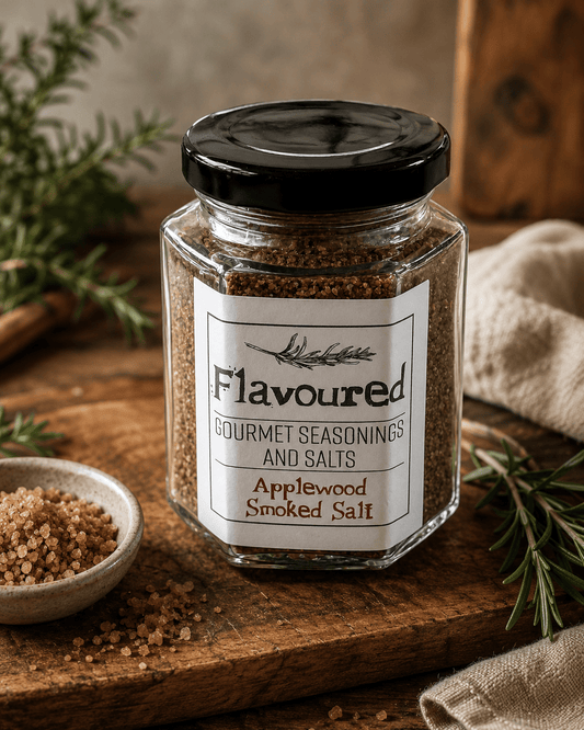 Applewood Smoked Sea Salt - Flavoured Gourmet Seasonings