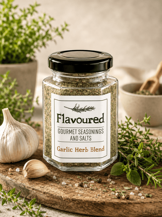 Garlic Herb Seasoning Blend (Real Garlic + Herbs) - Flavoured Gourmet Seasonings