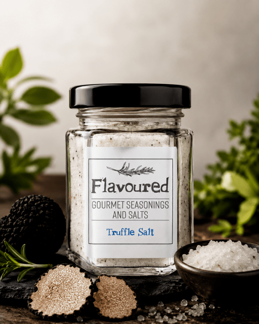 Italian Black Truffle Salt - Flavoured Gourmet Seasonings