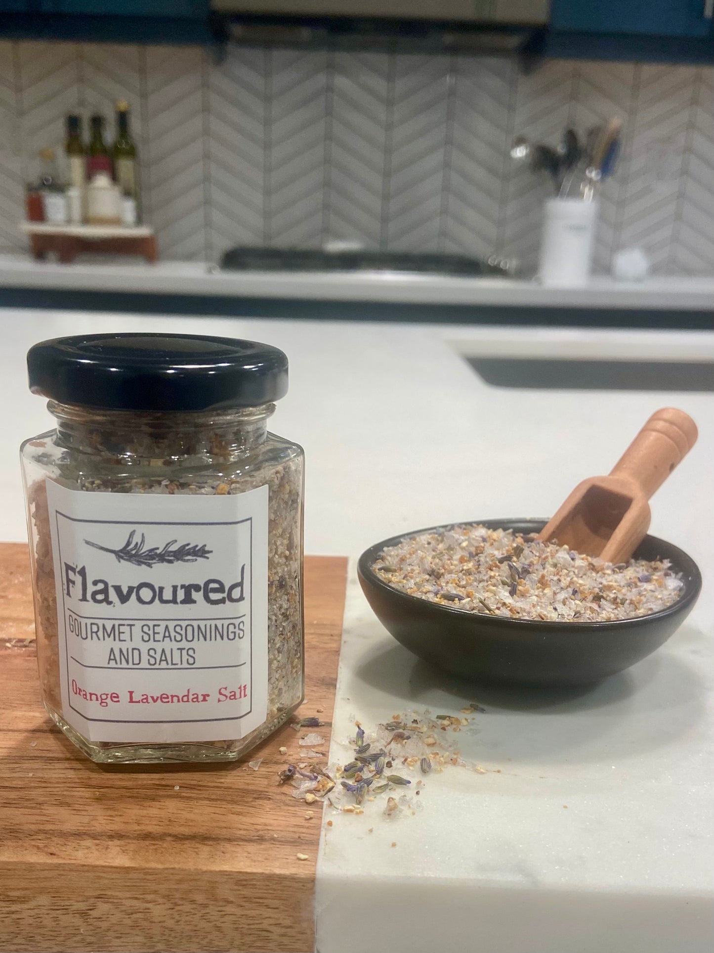 Orange Lavender Salt