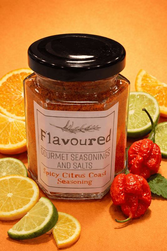 Spicy Citrus Seasoning Blend (Scorpion Chili + Citrus) - Flavoured Gourmet Seasonings